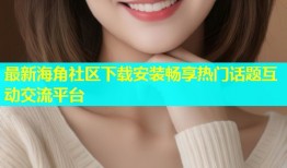 最新海角社区下载安装畅享热门话题互动交流平台