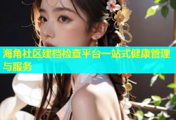 海角社区建档检查平台一站式健康管理与服务