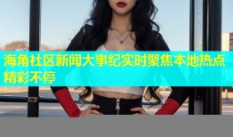 海角社区新闻大事纪实时聚焦本地热点精彩不停