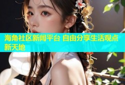海角社区新闻平台 自由分享生活观点新天地