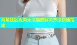 海角社区视频无法播放解决方法快速指南