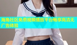 海角社区免费视频播放平台畅享高清无广告体验