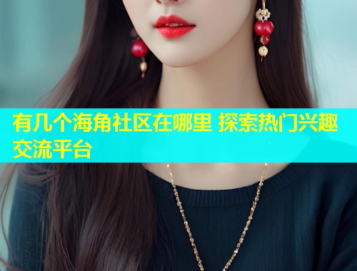 有几个海角社区在哪里 探索热门兴趣交流平台